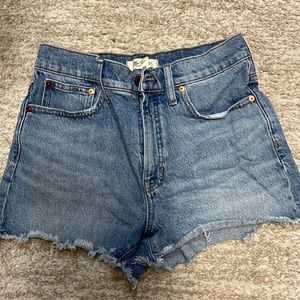 MADEWELL JEAN SHORTS